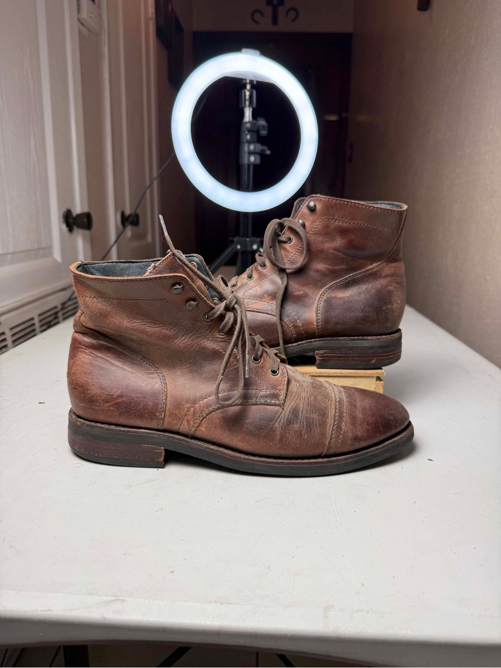 Thursday Boot Company Men Captain Rugged and Resilient Cap Toe Boot Arizon 10.5